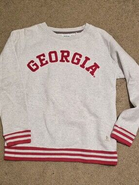 Pressbox White/gray Heather sweatshirt